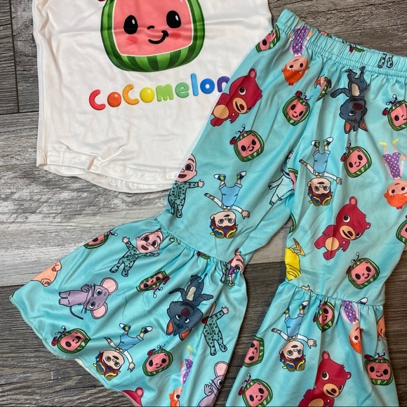 Girls boutique Cocomelon Outfit NEW - Picture 3 of 5